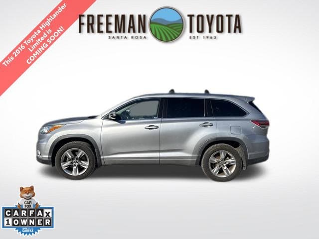 2016 Toyota Highlander Limited — photo 1 of 9