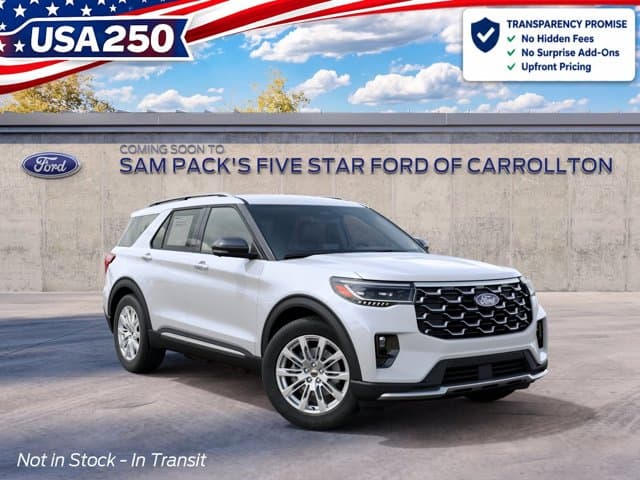 2027 Ford Explorer Platinum — photo 1 of 23