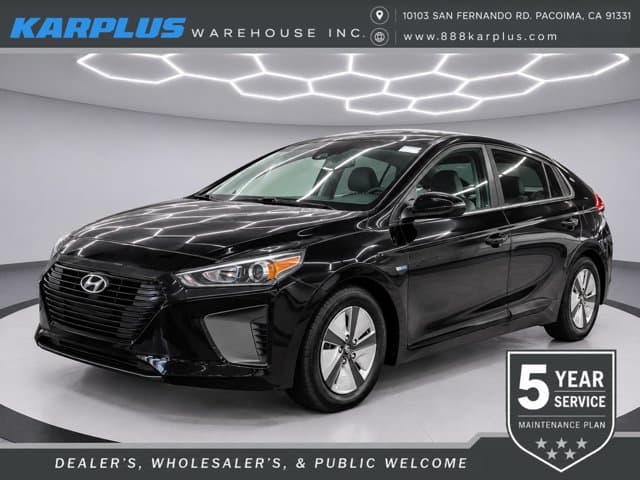 2019 Hyundai Ioniq Hybrid Blue — photo 1 of 4