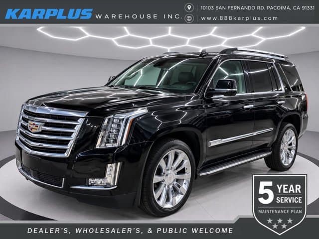 2018 Cadillac Escalade ESV Platinum — photo 1 of 34