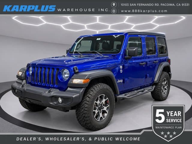 2018 Jeep Wrangler Unlimited Sport — photo 1 of 26