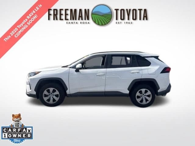 2020 Toyota RAV4 LE — photo 1 of 9