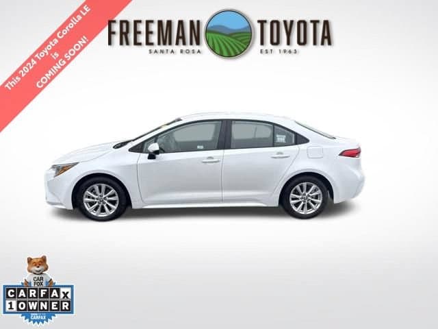 2024 Toyota Corolla LE — photo 1 of 9
