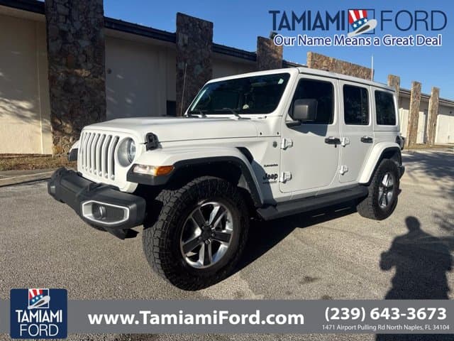 2020 Jeep Wrangler Unlimited Sahara — photo 1 of 8