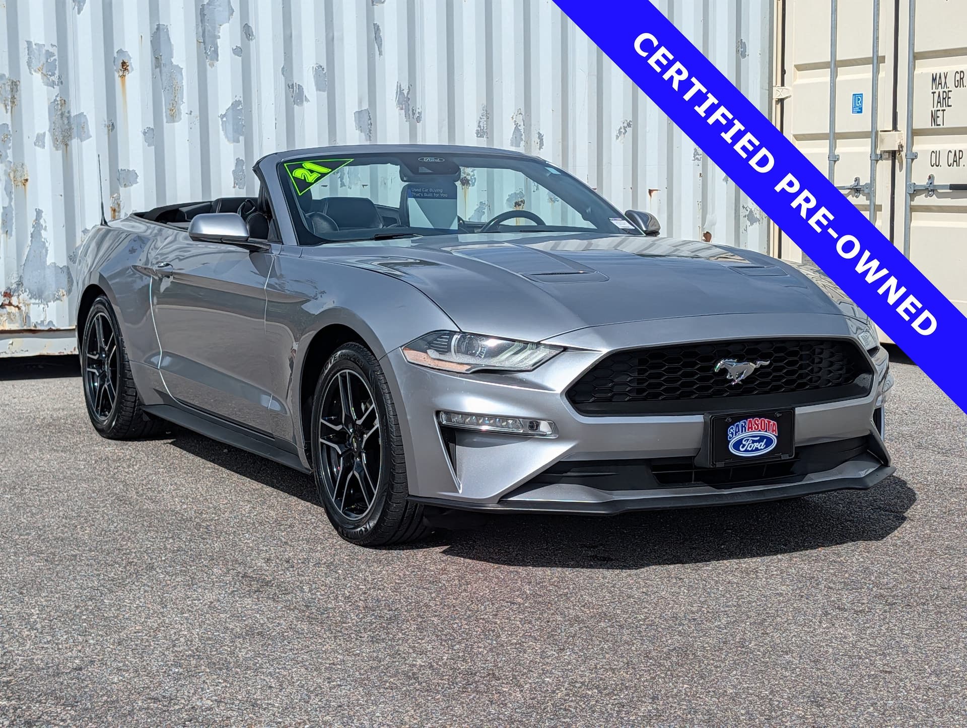 2021 Ford Mustang EcoBoost Premium — photo 1 of 5