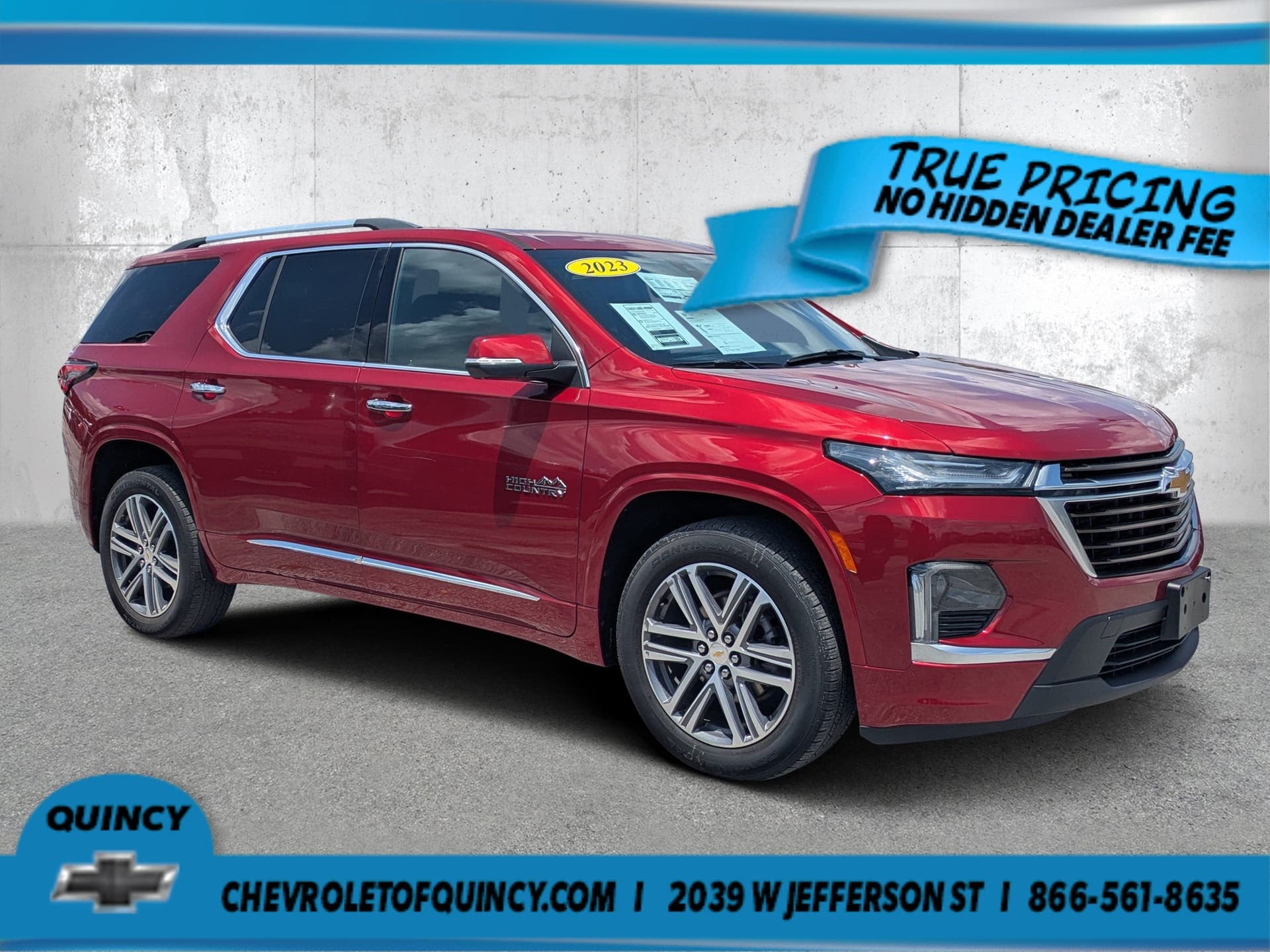 2023 Chevrolet Traverse High Country — photo 1 of 5