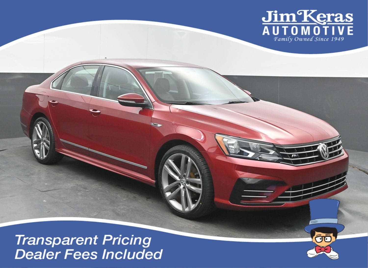 2017 Volkswagen Passat R-Line w/Comfort Pkg — photo 1 of 5