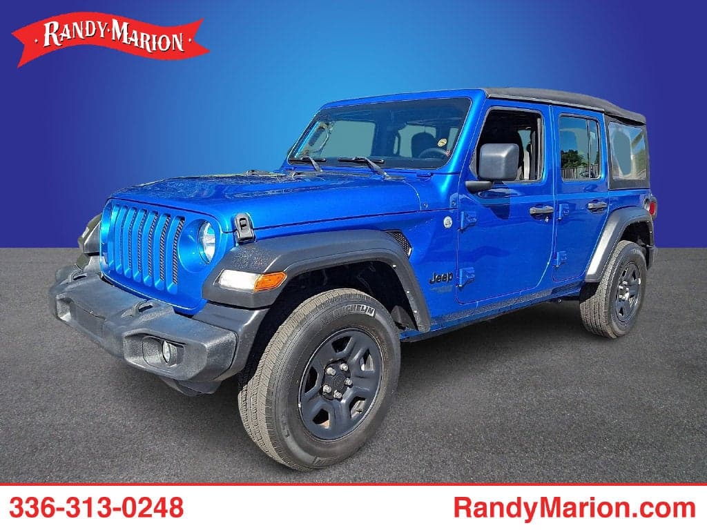 2021 Jeep Wrangler Unlimited Sport — photo 1 of 46