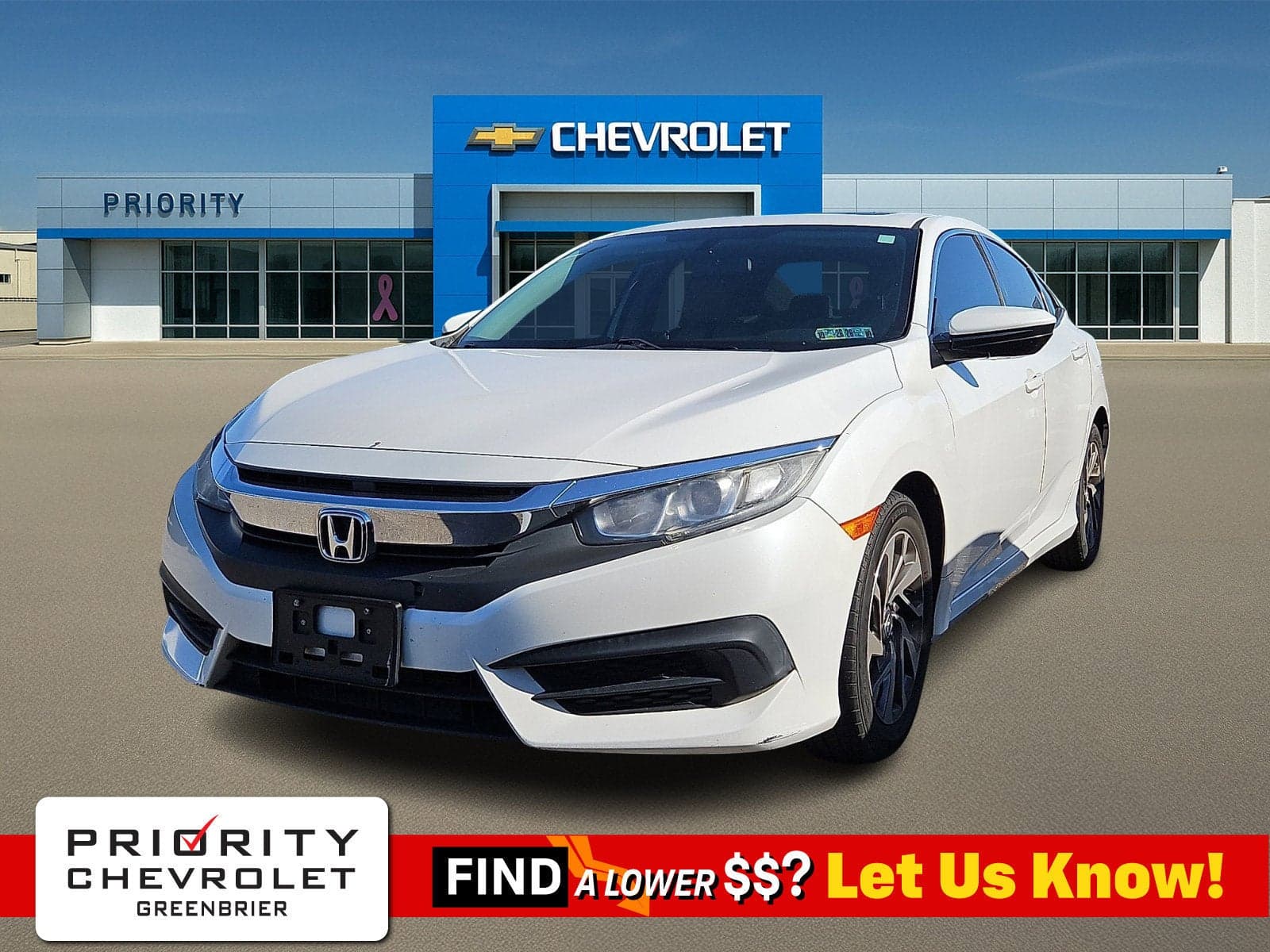 2017 Honda Civic Sedan EX — photo 1 of 5
