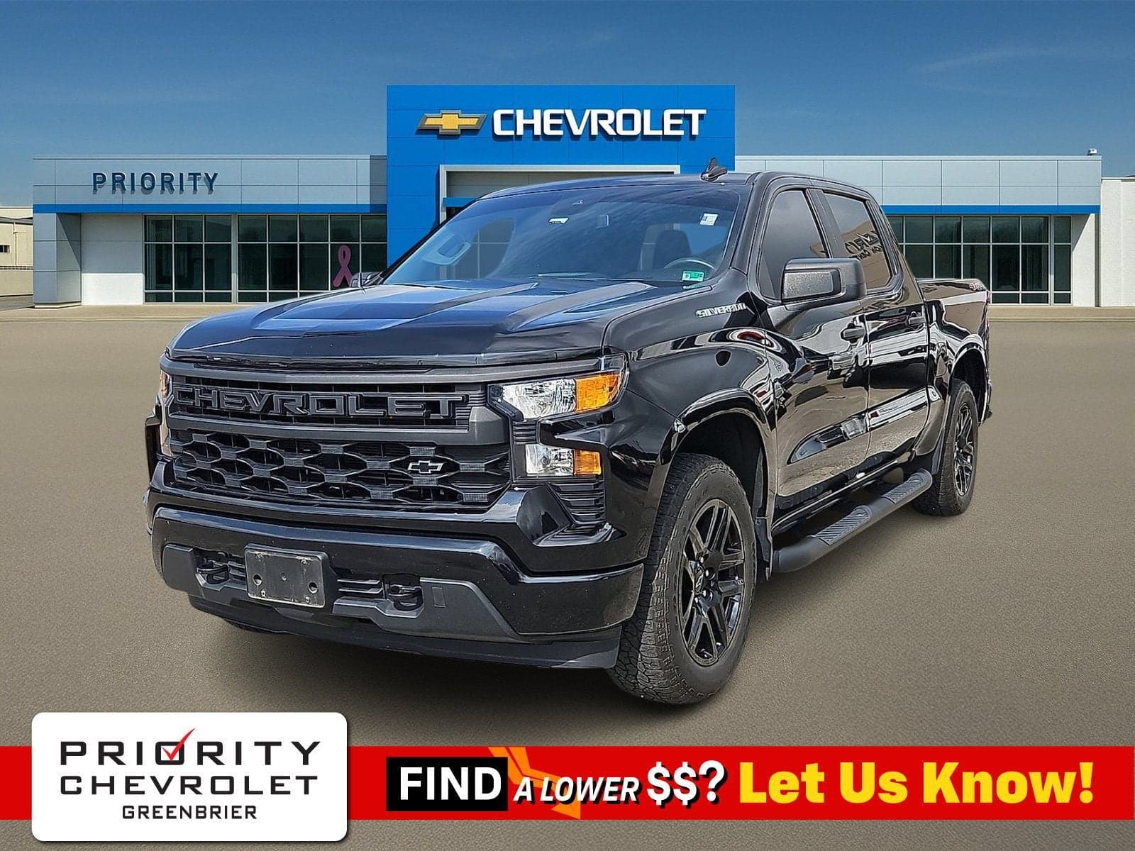 2023 Chevrolet Silverado 1500 Custom — photo 1 of 37