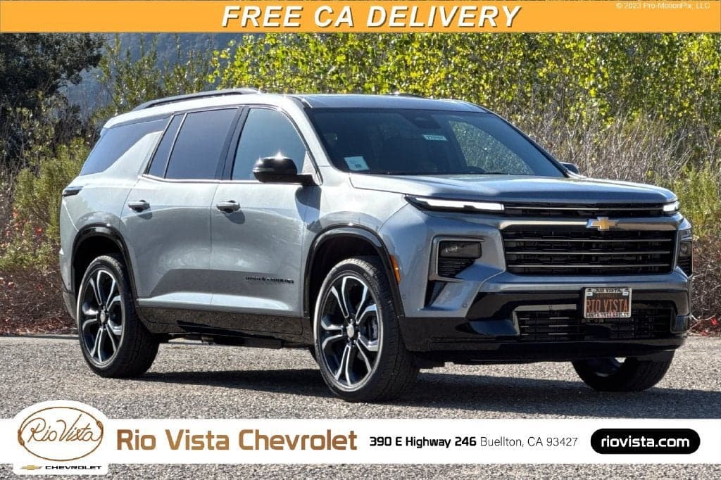 2027 Chevrolet Traverse AWD High Country — photo 1 of 5