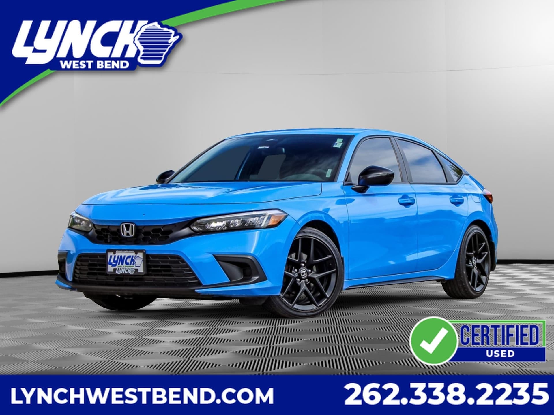 2022 Honda Civic Hatchback Sport — photo 1 of 37