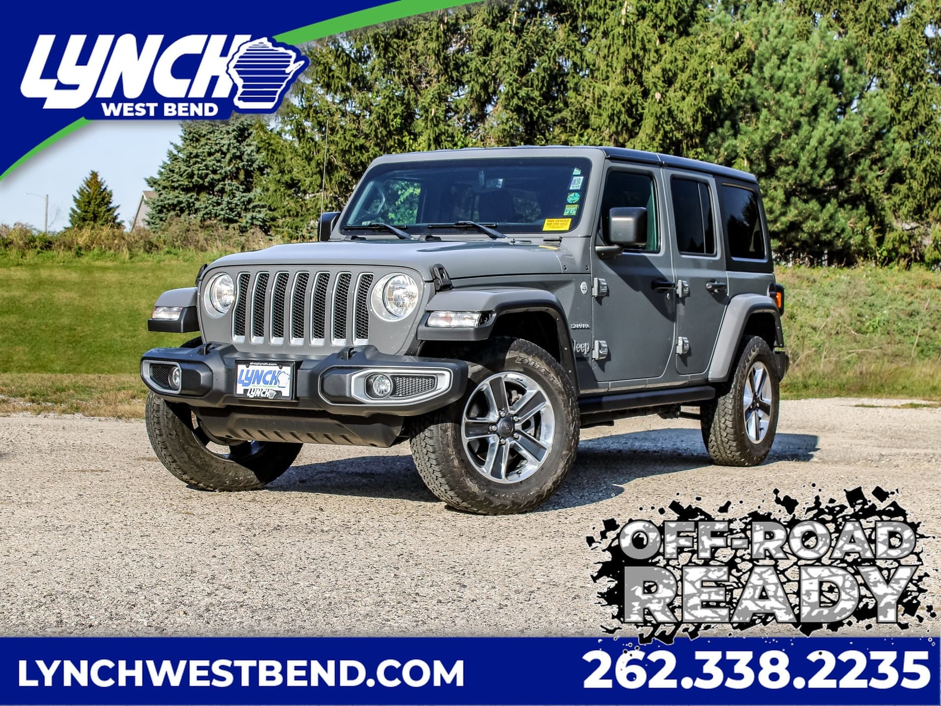 2019 Jeep Wrangler Unlimited Sahara — photo 1 of 5