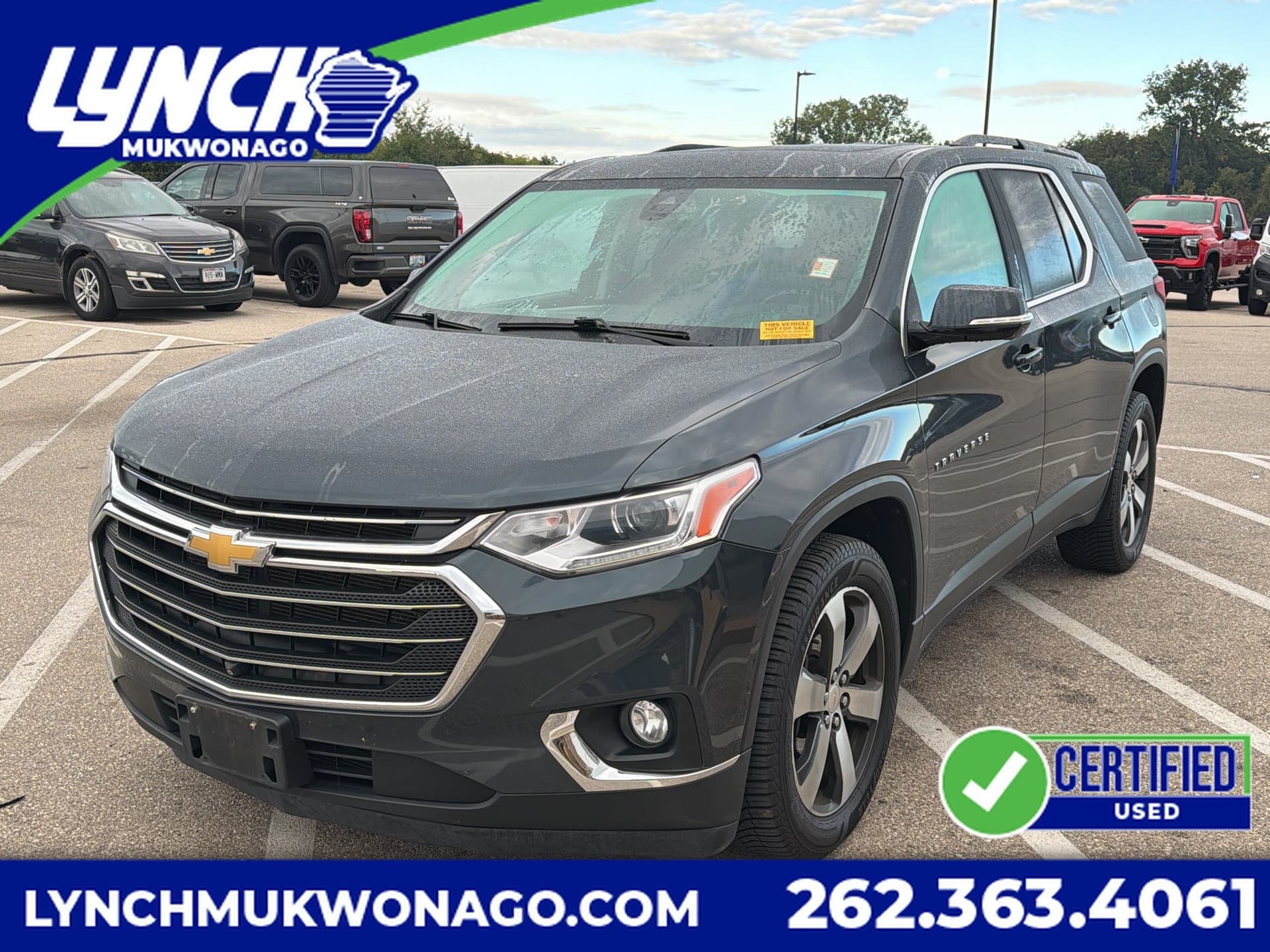 2020 Chevrolet Traverse LT Leather — photo 1 of 54