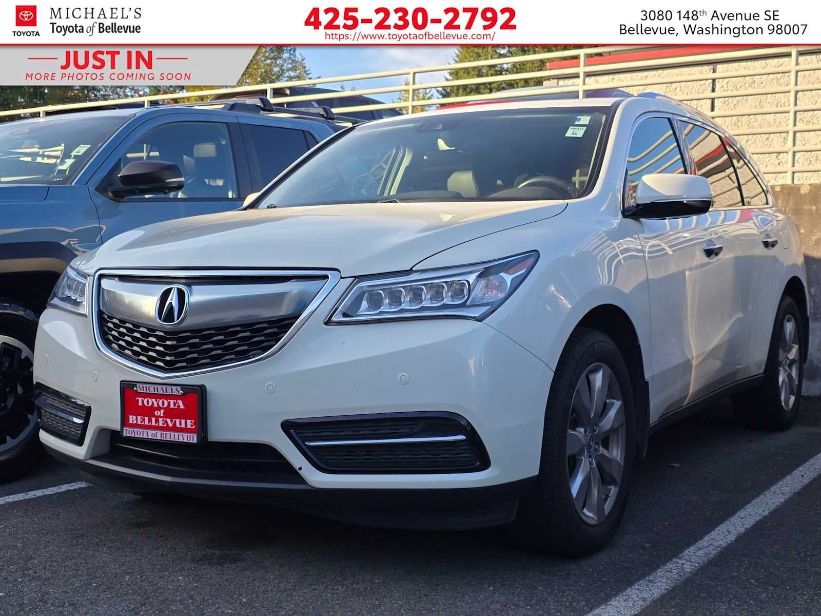 2016 Acura MDX w/Advance — photo 1 of 5