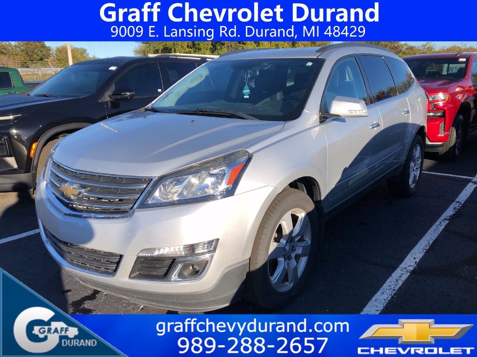 2017 Chevrolet Traverse LT — photo 1 of 5