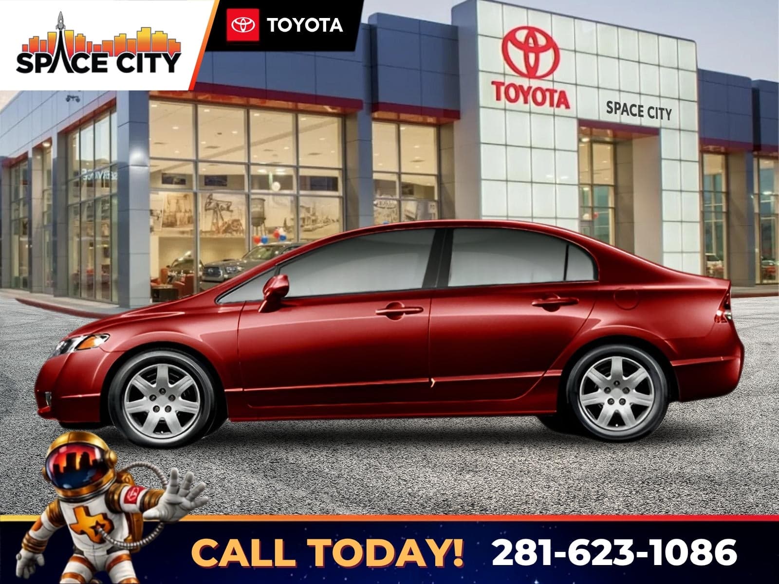 2010 Honda Civic Sdn LX — photo 1 of 8