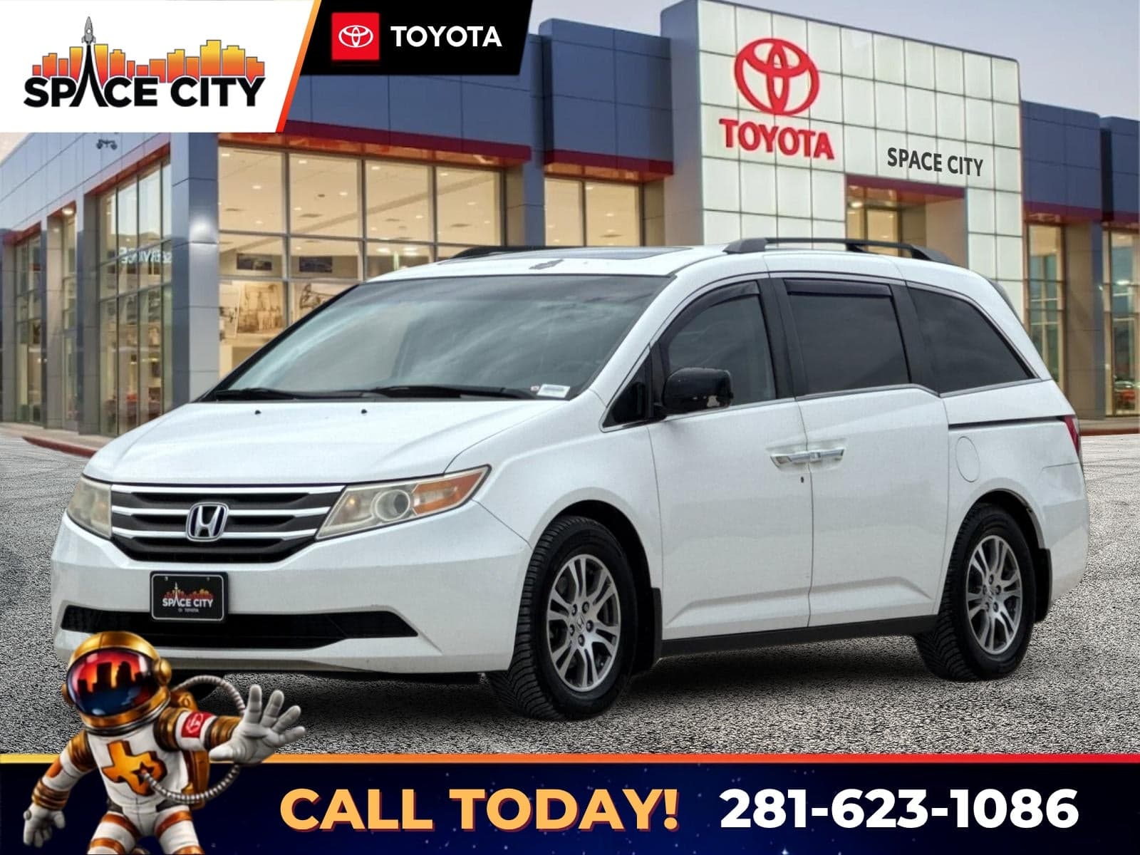 2012 Honda Odyssey EX-L — photo 1 of 5