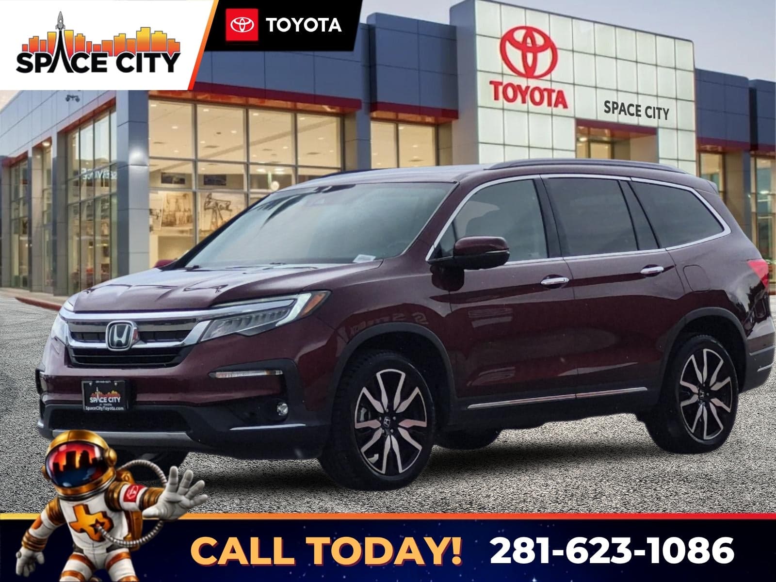 2021 Honda Pilot Touring 8 Passenger — photo 1 of 34