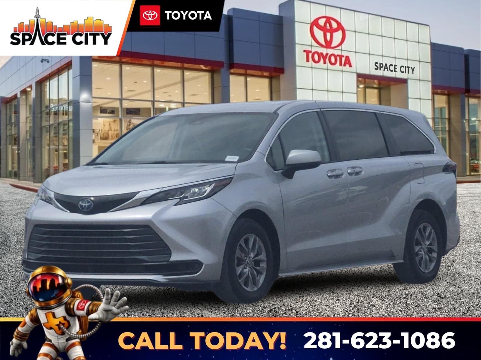 2023 Toyota Sienna LE — photo 1 of 35