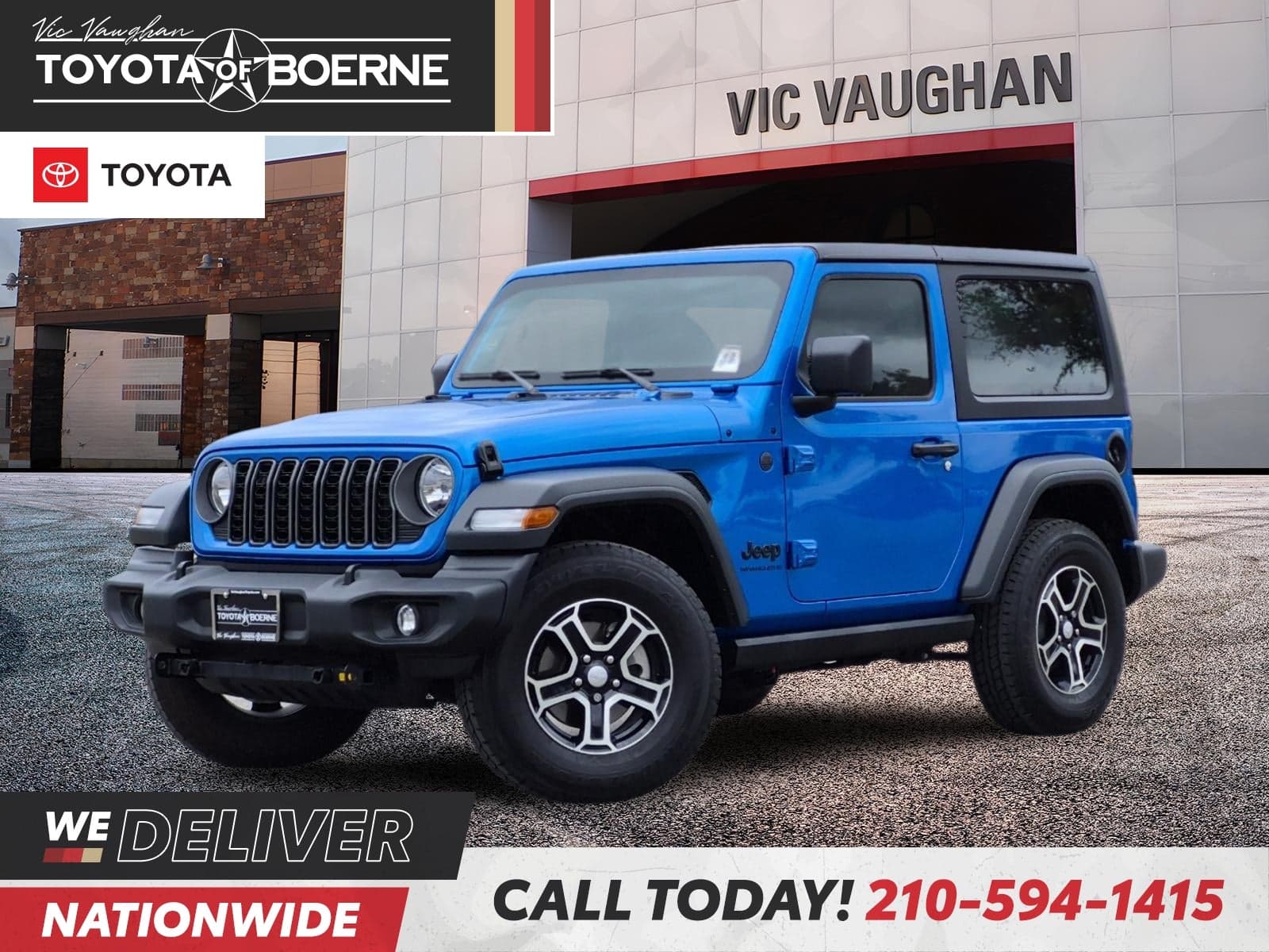 2025 Jeep Wrangler Sport — photo 1 of 45