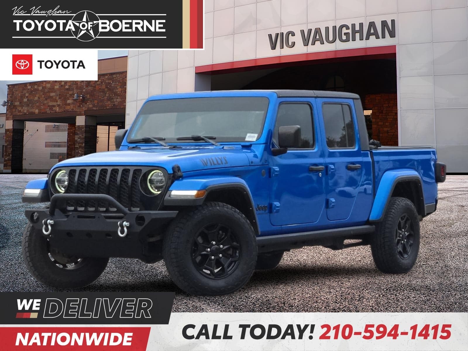 2022 Jeep Gladiator Willys — photo 1 of 50