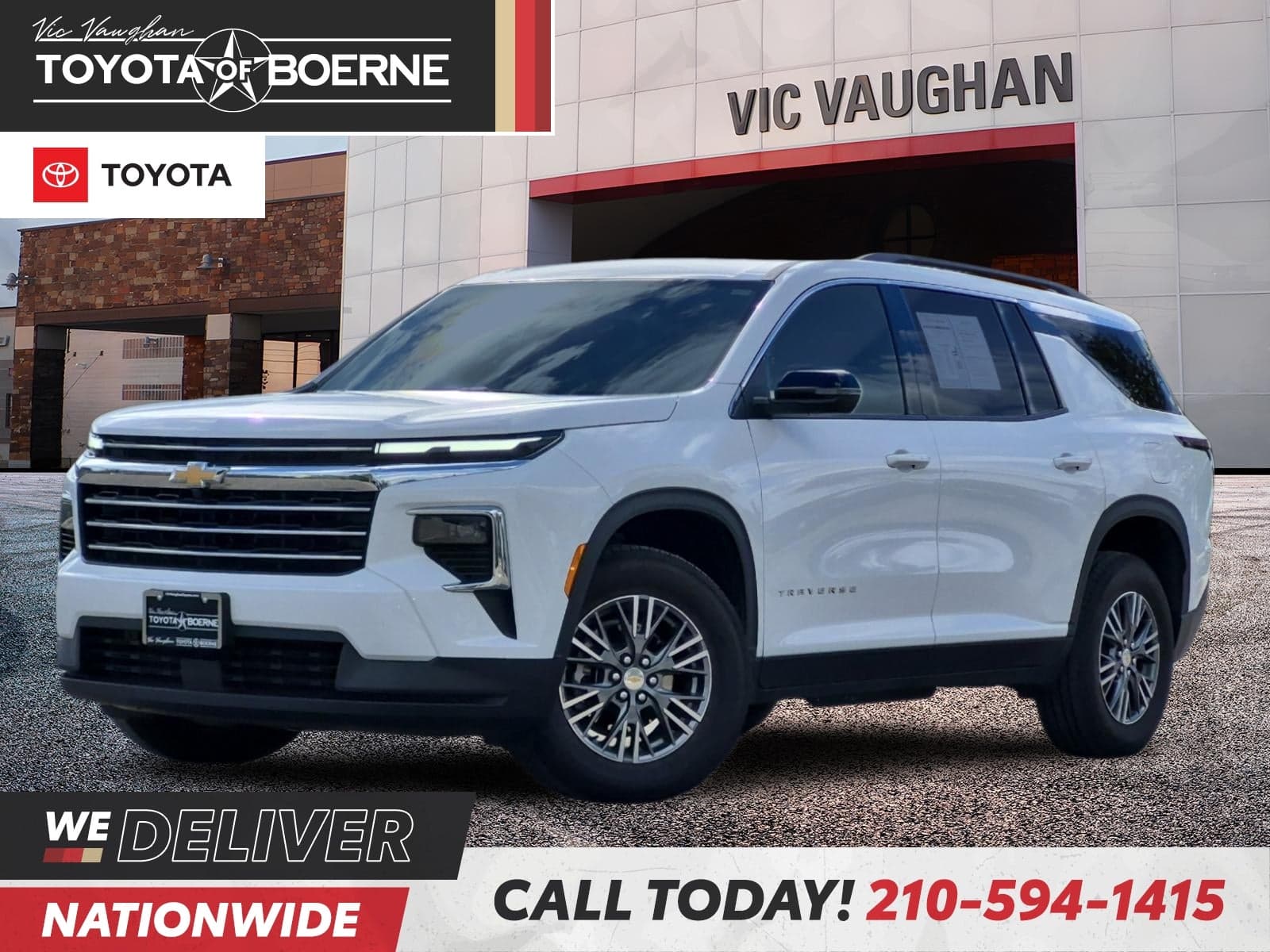 2025 Chevrolet Traverse Base — photo 1 of 49
