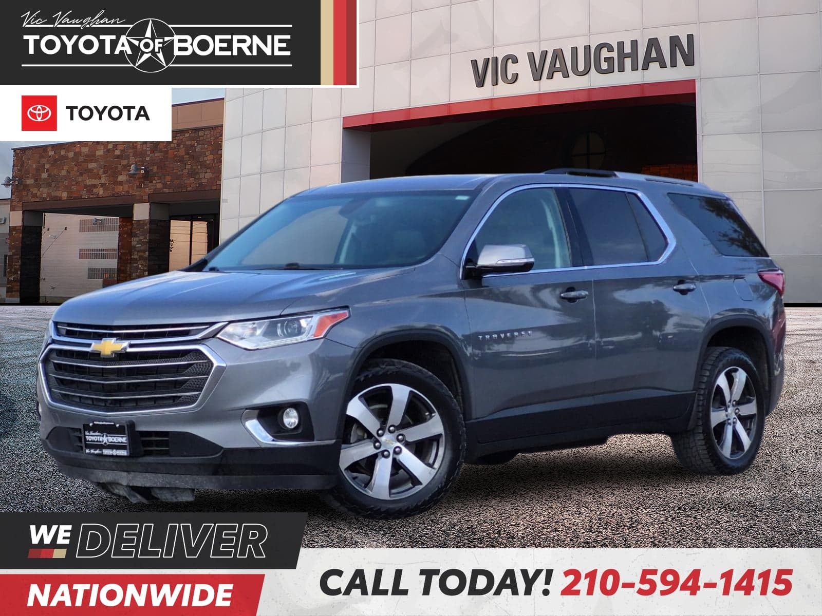 2018 Chevrolet Traverse 3LT — photo 1 of 32