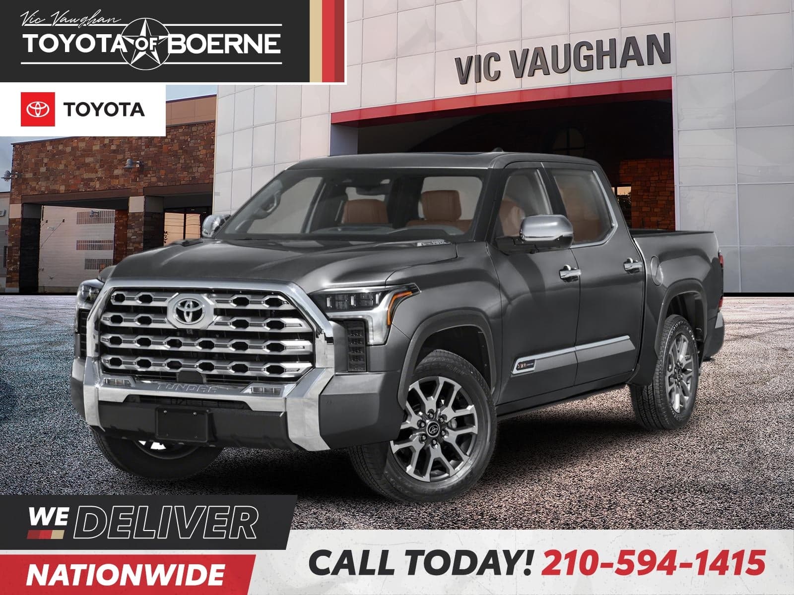 2025 Toyota Tundra 4WD 1794 Edition Hybrid — photo 1 of 5