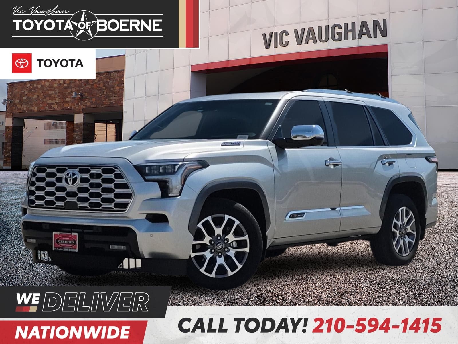 2025 Toyota Sequoia 1794 Edition — photo 1 of 43