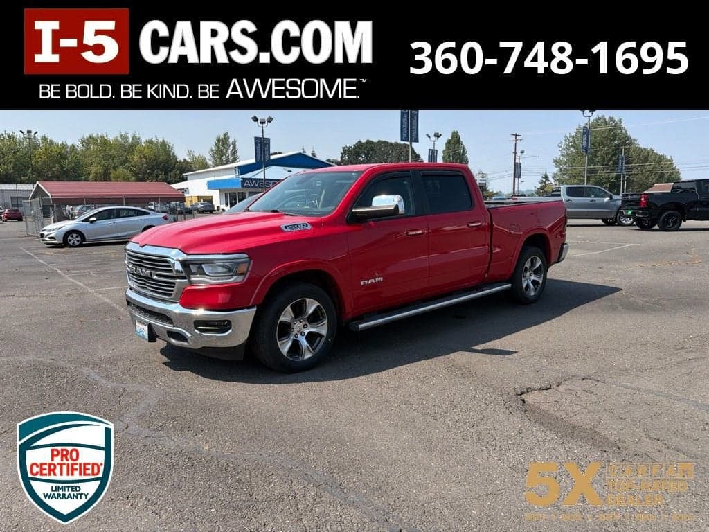 2019 RAM 1500 Laramie — photo 1 of 9