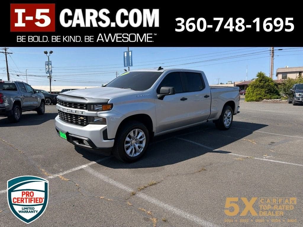 2022 Chevrolet Silverado 1500 LTD Custom — photo 1 of 9