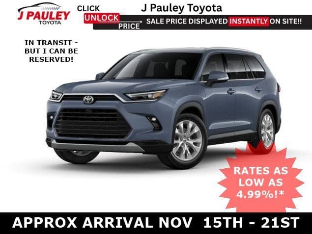 2026 Toyota Grand Highlander Hybrid Limited — photo 1 of 5