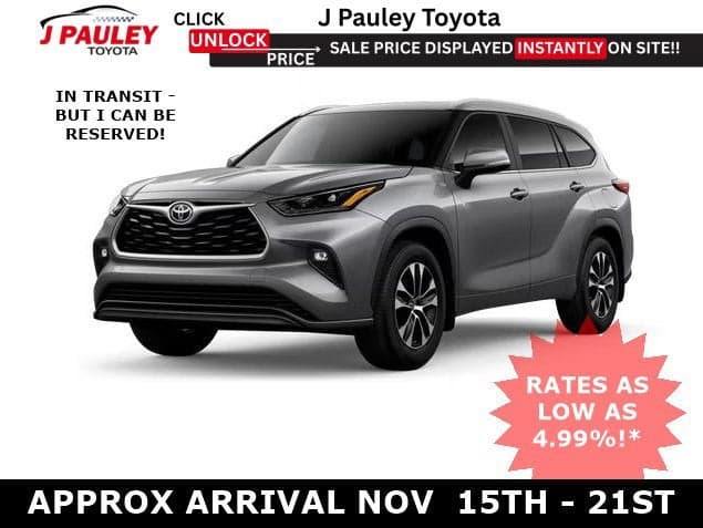 2026 Toyota Highlander XLE — photo 1 of 5