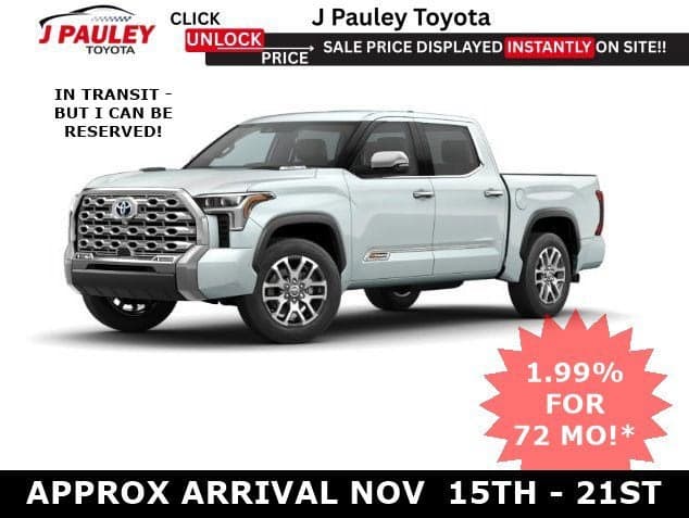 2026 Toyota Tundra 4WD Base — photo 1 of 5