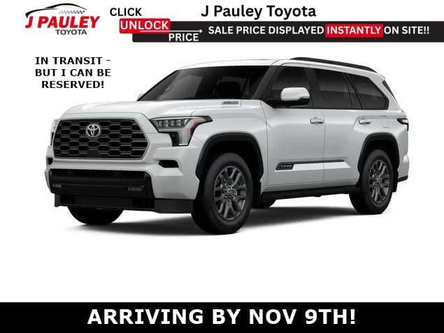2026 Toyota Sequoia Platinum — photo 1 of 5
