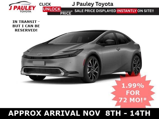 2027 Toyota Prius Plug-In Hybrid XSE Premium — photo 1 of 5