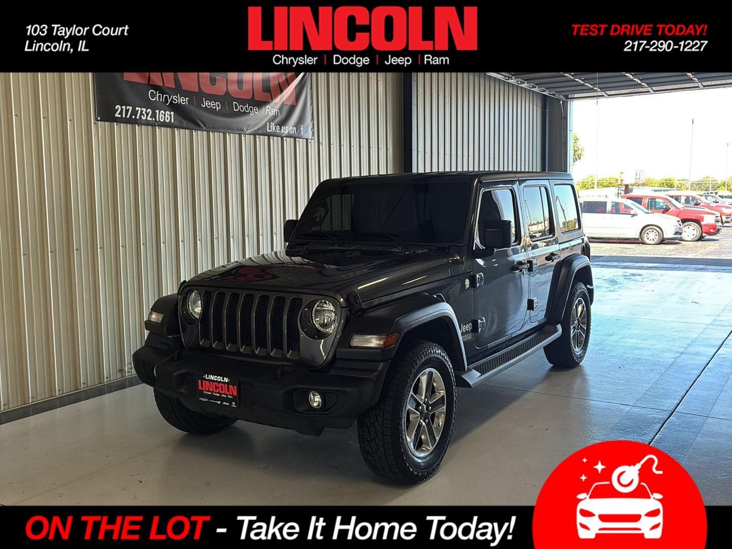 2018 Jeep Wrangler Unlimited Sport S — photo 1 of 27