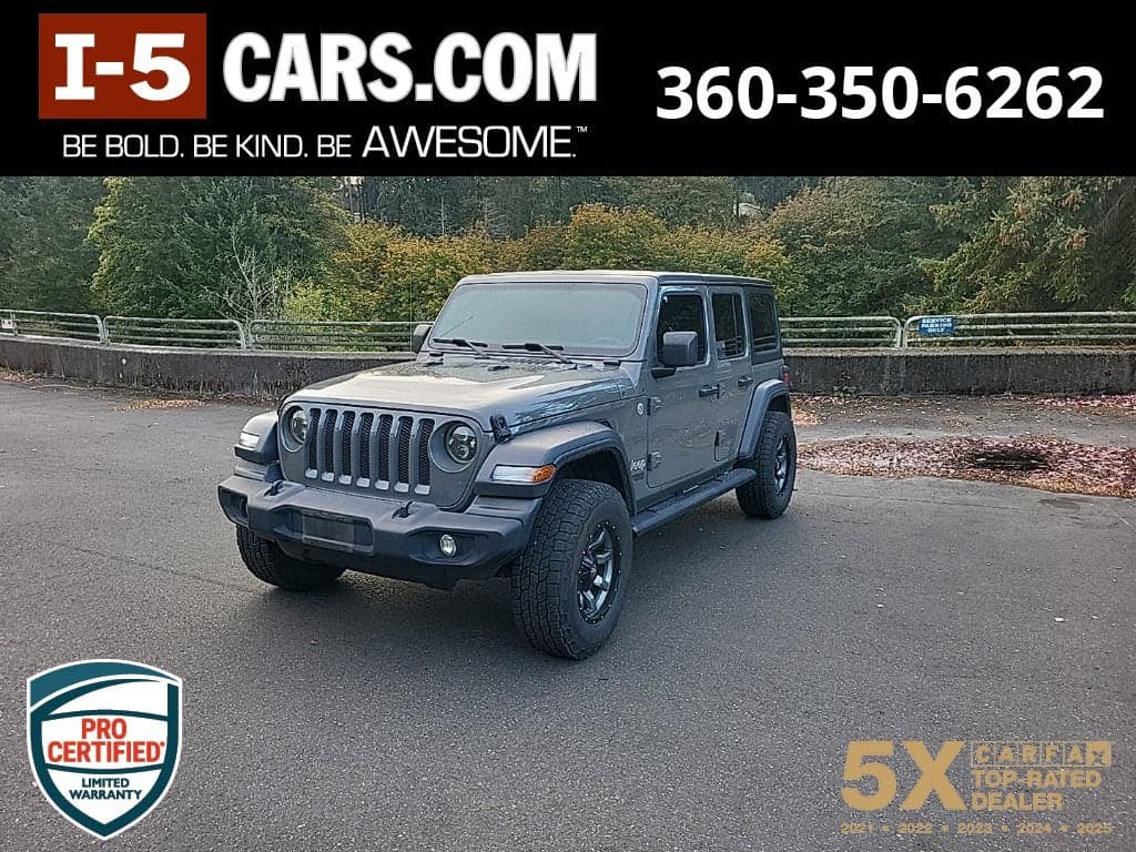 2020 Jeep Wrangler Sport S — photo 1 of 5