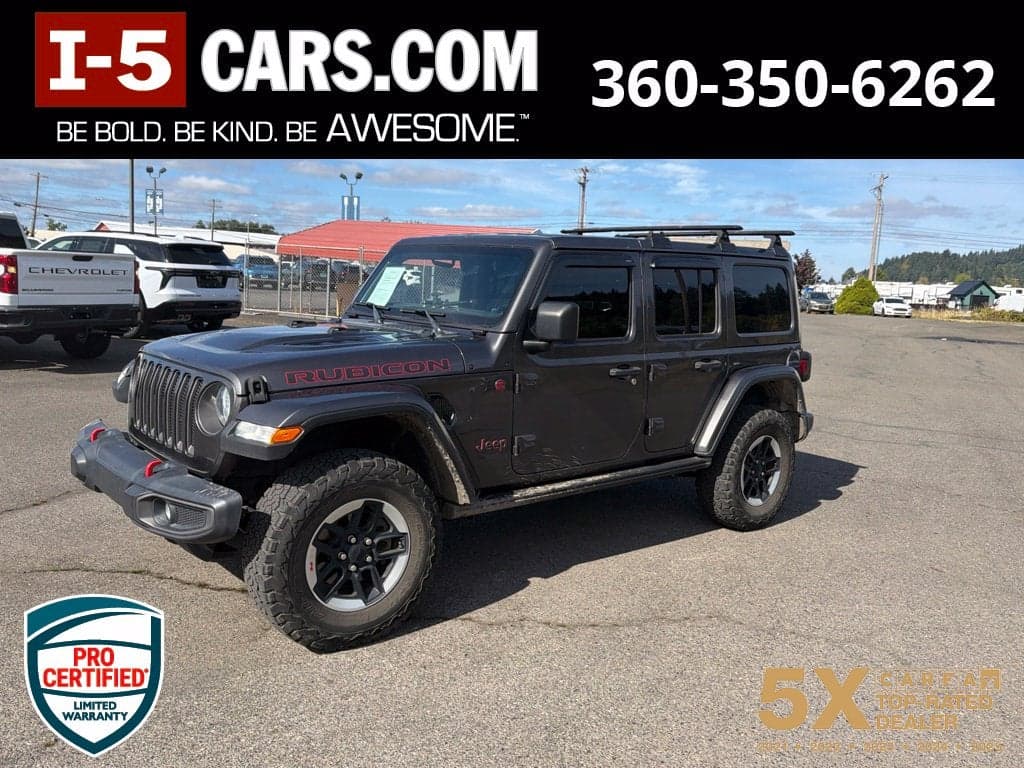 2021 Jeep Wrangler Unlimited Rubicon — photo 1 of 8