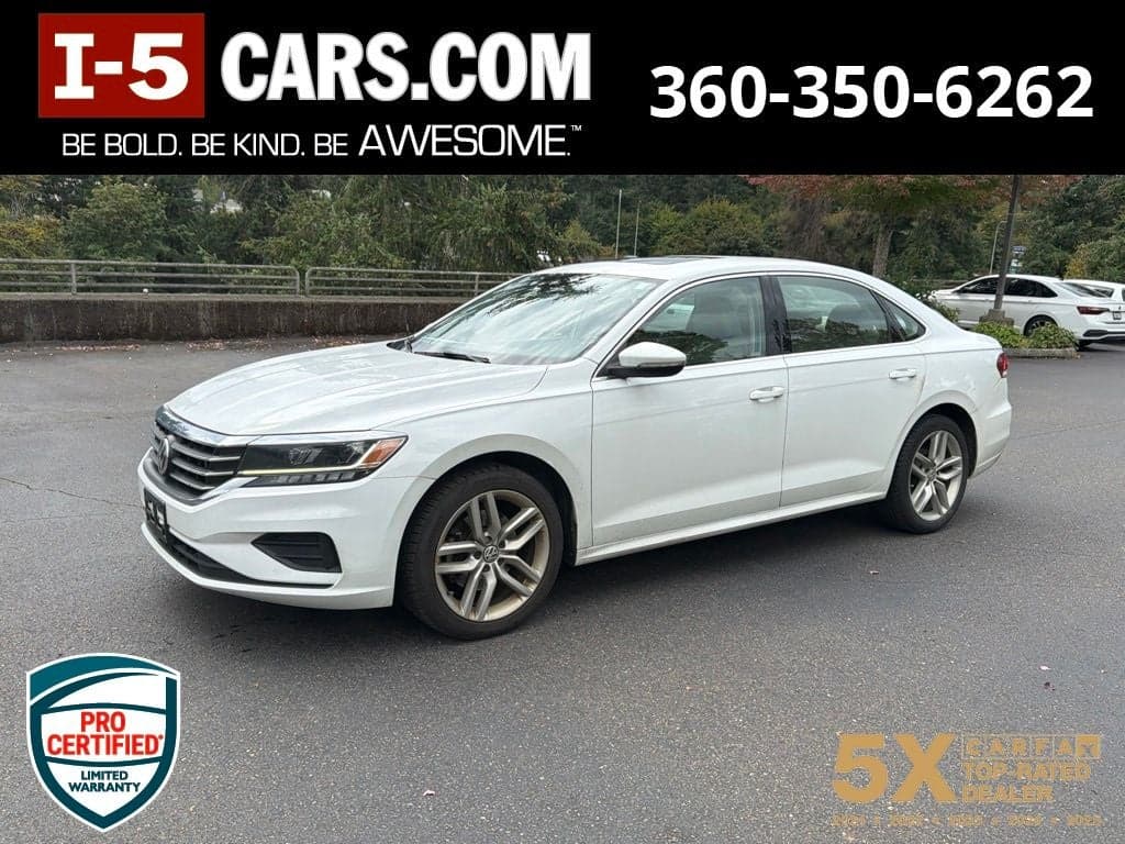 2020 Volkswagen Passat 2.0T SE — photo 1 of 6