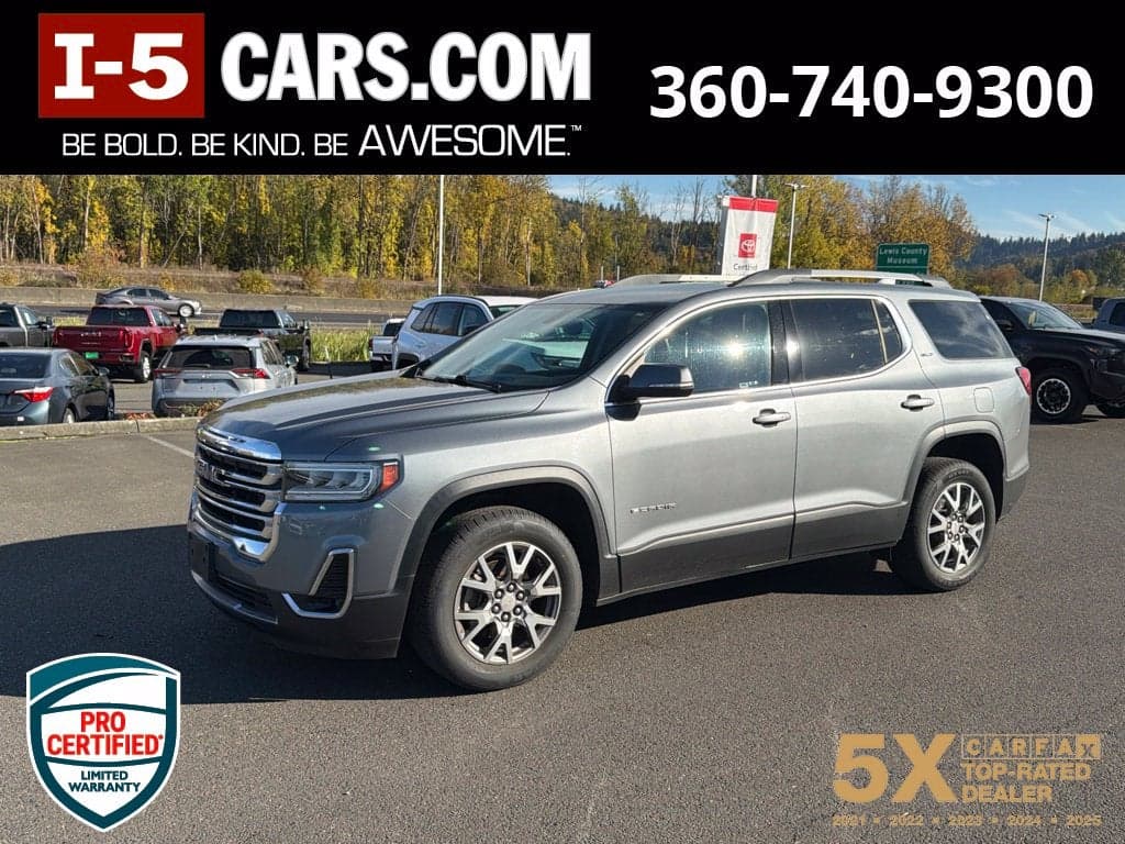 2020 GMC Acadia SLT — photo 1 of 5
