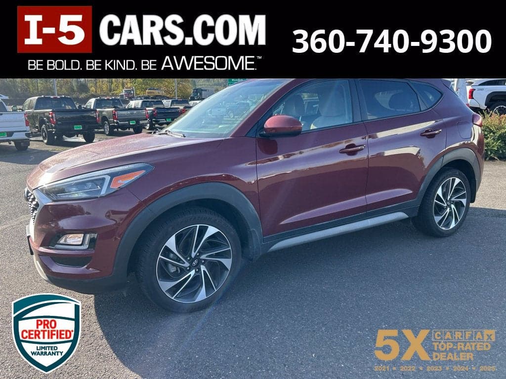 2020 Hyundai Tucson Sport — photo 1 of 8