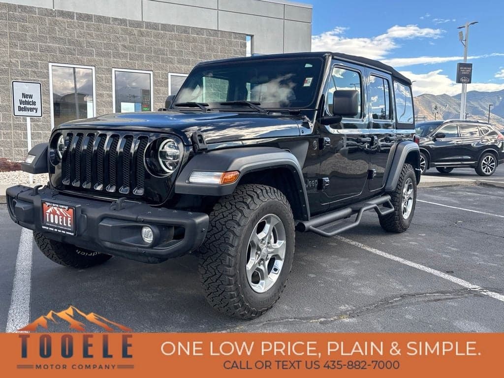 2021 Jeep Wrangler Unlimited Sport — photo 1 of 30