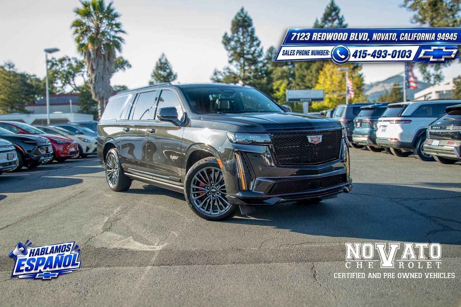 2024 Cadillac Escalade ESV AWD V-Series — photo 1 of 5
