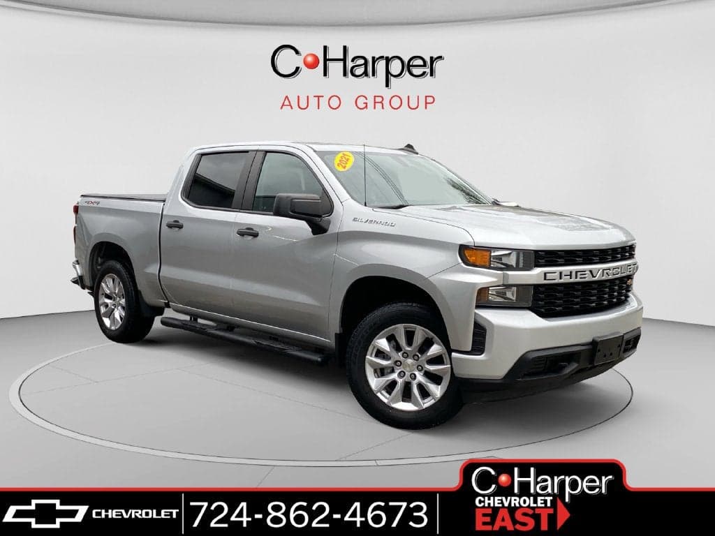 2021 Chevrolet Silverado 1500 Custom — photo 1 of 34