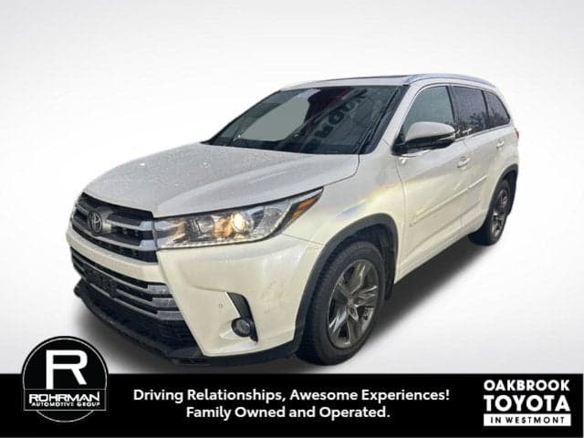 2018 Toyota Highlander Limited Platinum — photo 1 of 22