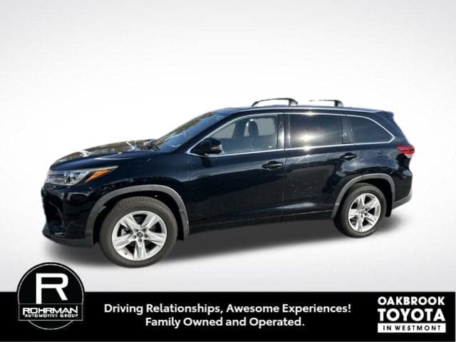2018 Toyota Highlander Limited Platinum — photo 1 of 5