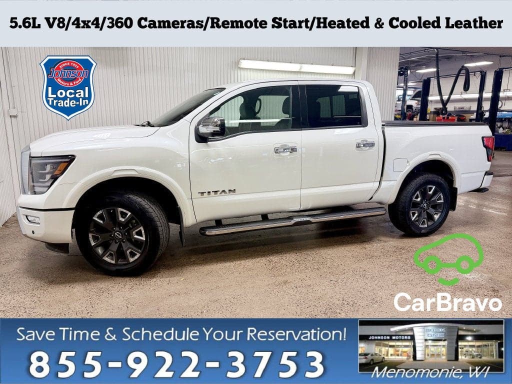 2023 Nissan Titan Platinum Reserve — photo 1 of 5