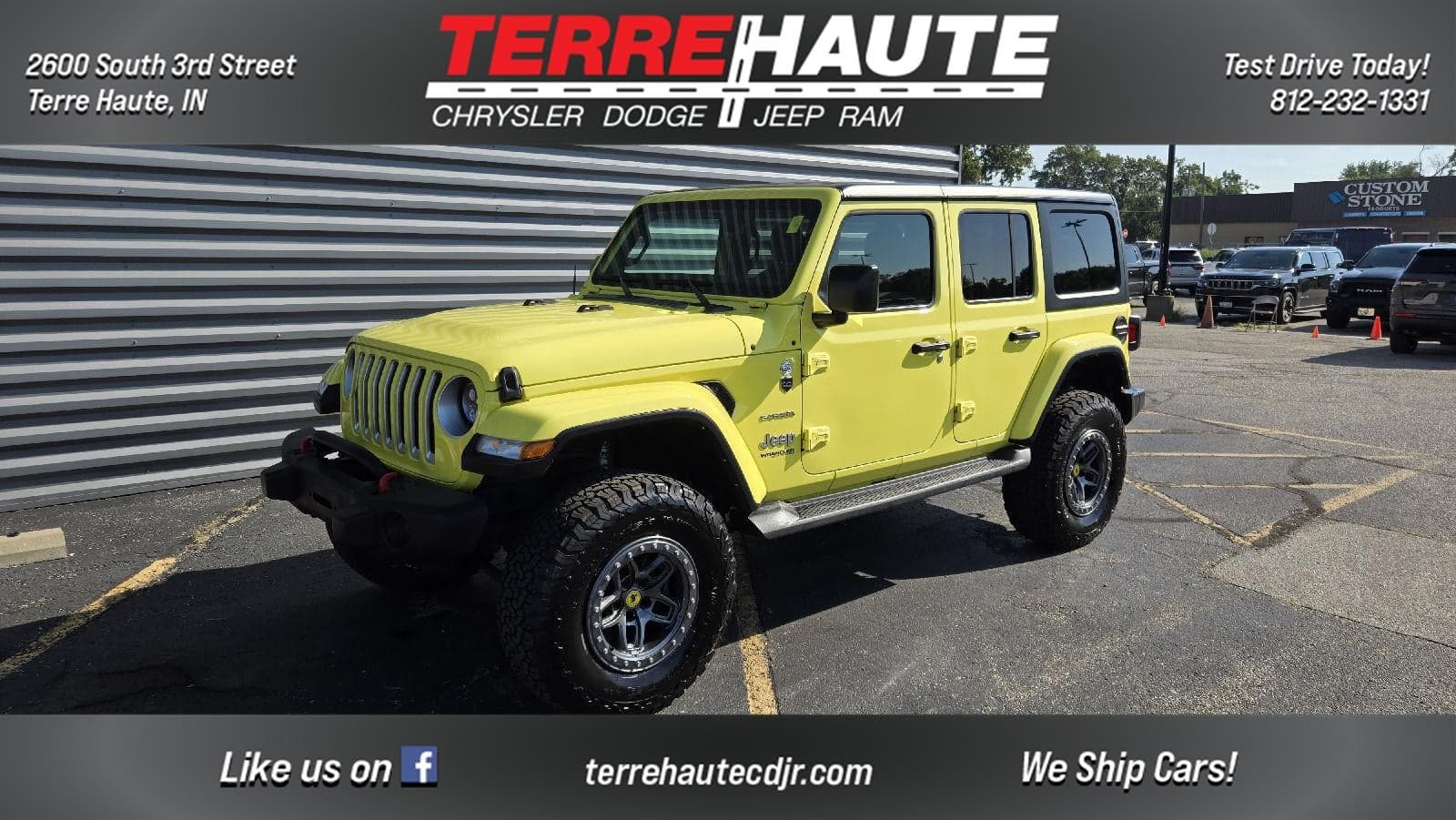 2022 Jeep Wrangler Unlimited Sahara — photo 1 of 39